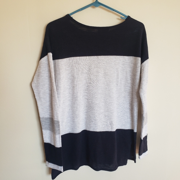 VINCE. Iceberg Colorblock Light Knit Sweater XS - Picture 4 of 10